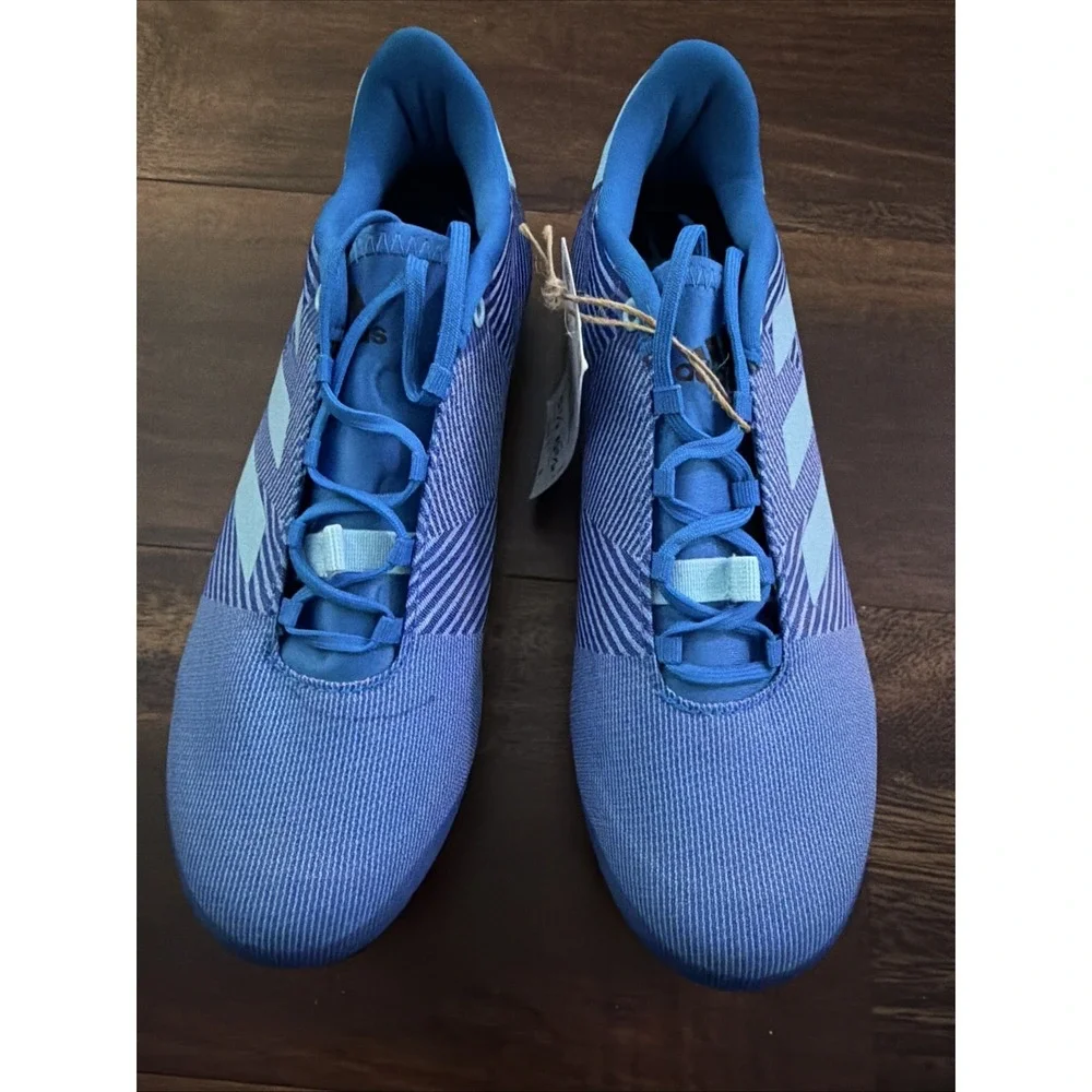 New Adidas Mens The Road Shoe Cycling Shoes Size 5.5 Blue